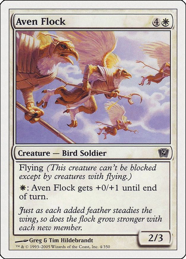 Aven Flock | 4 | 9th Edition