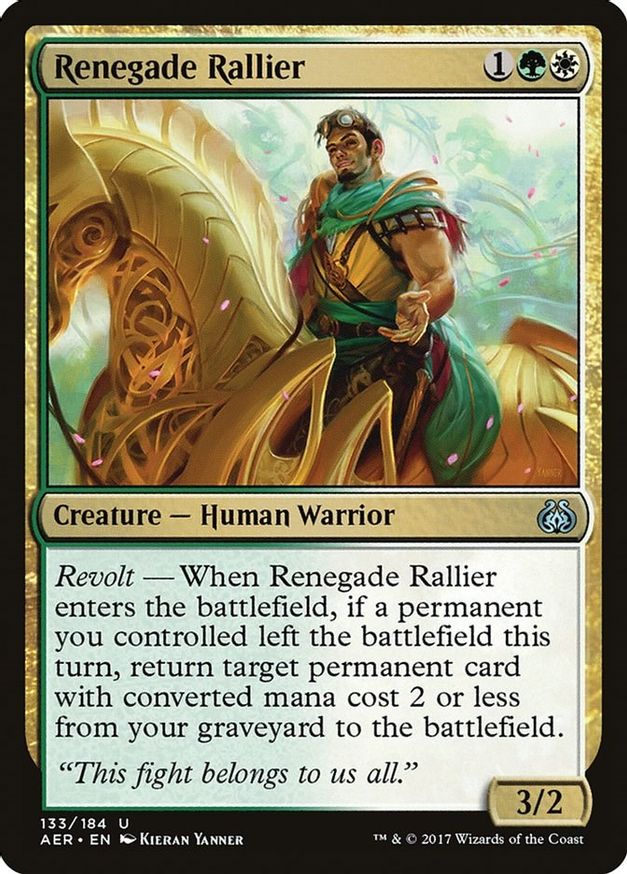 Renegade Rallier | 133 | Aether Revolt