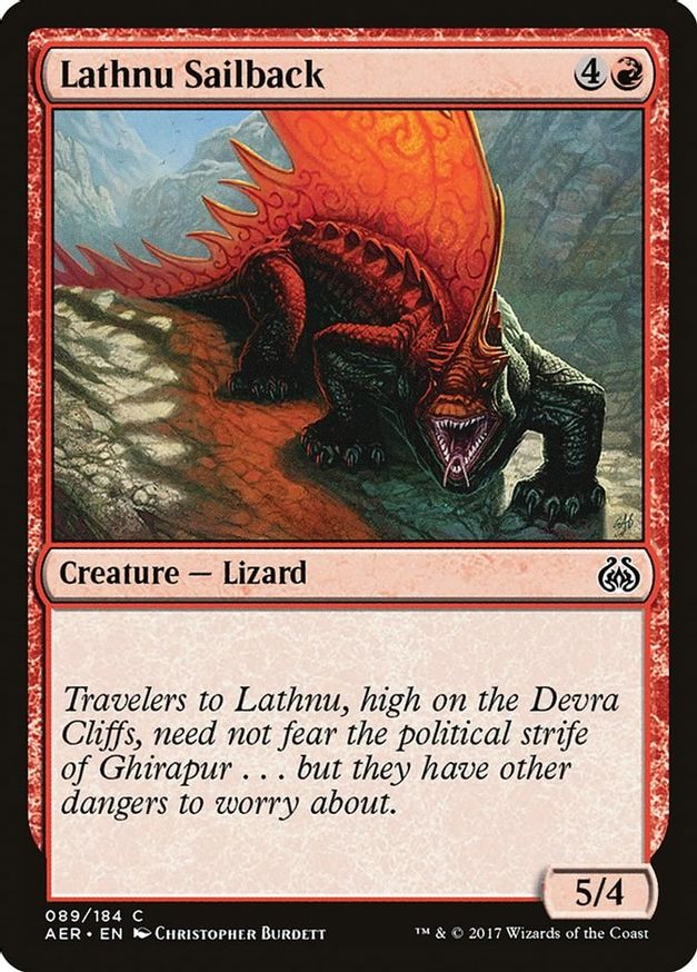 Lathnu Sailback | 89 | Aether Revolt