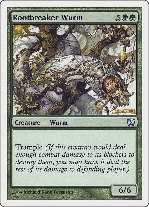Rootbreaker Wurm | 267 | 9th Edition