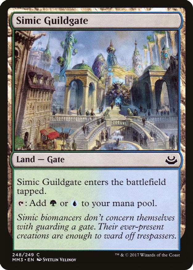 Simic Guildgate | 248 | Modern Masters 2017