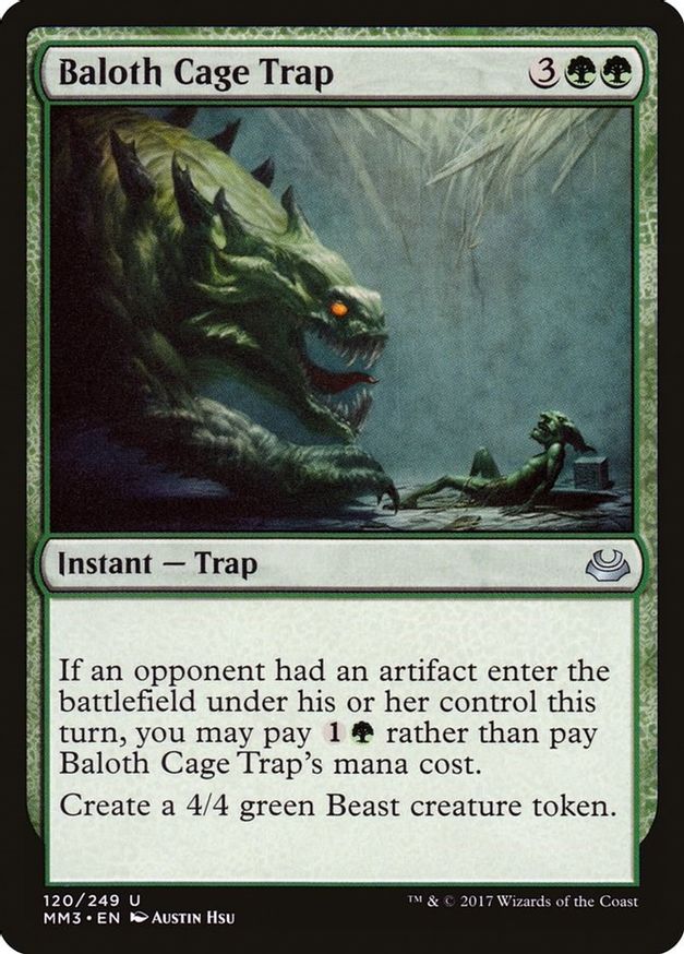 Baloth Cage Trap | 120 | Modern Masters 2017