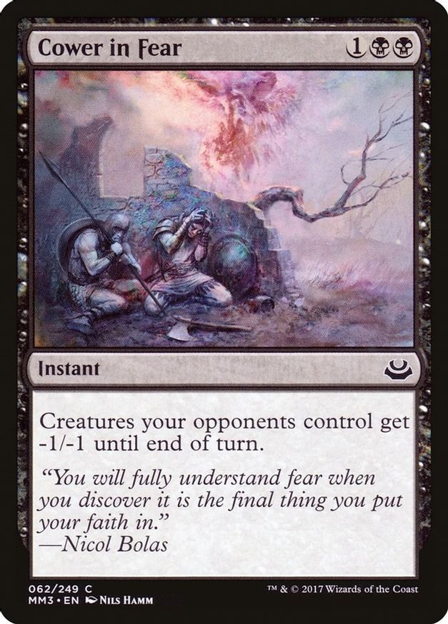 Cower in Fear | 62 | Modern Masters 2017