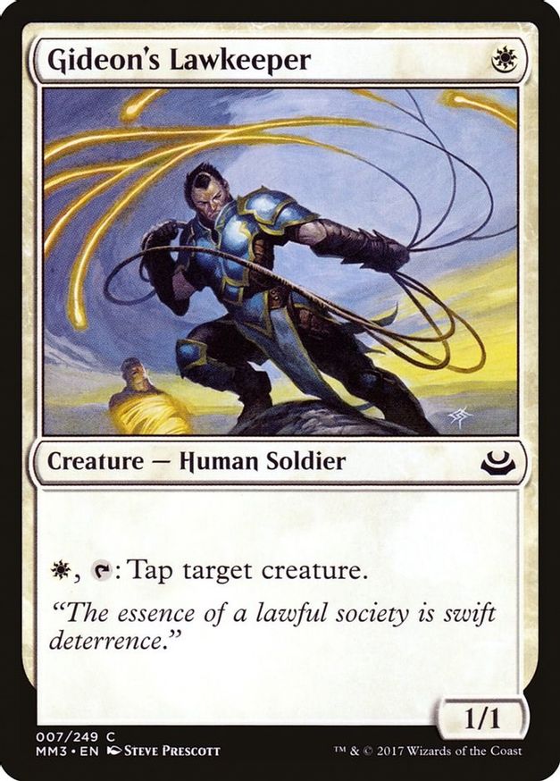 Gideon's Lawkeeper | 7 | Modern Masters 2017