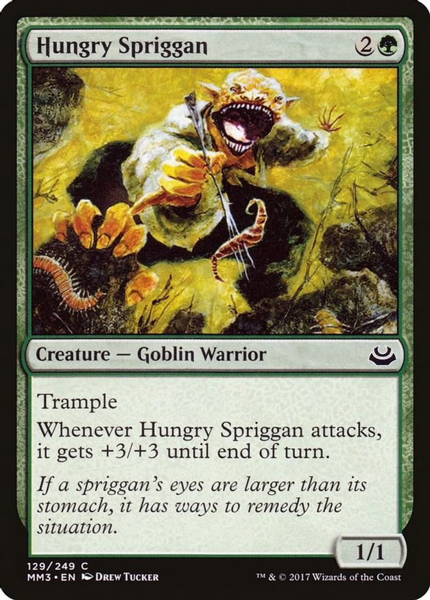 Hungry Spriggan | 129 | Modern Masters 2017