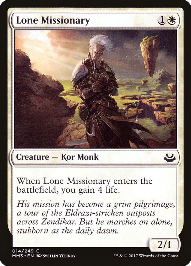 Lone Missionary | 14 | Modern Masters 2017