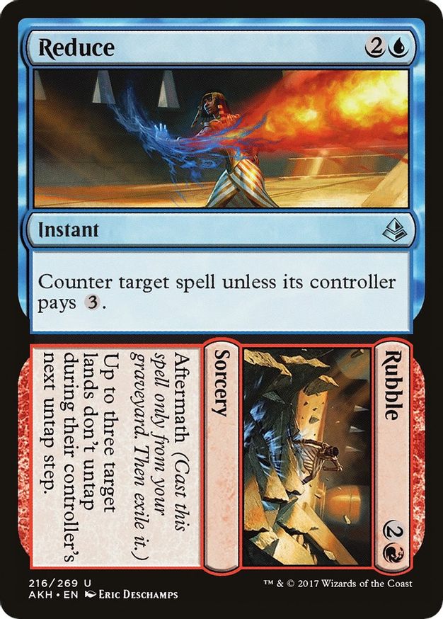 Reduce // Rubble | 216 | Amonkhet