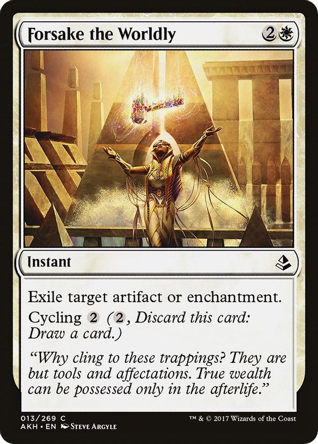 Forsake the Worldly | 13 | Amonkhet
