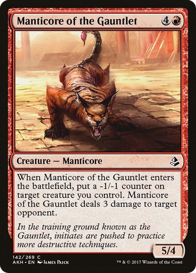 Manticore of the Gauntlet | 142 | Amonkhet