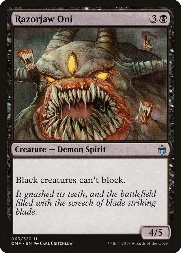 Razorjaw Oni | 63 | Commander Anthology