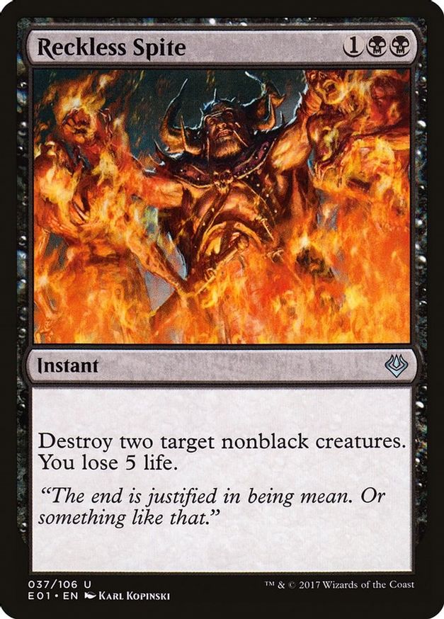 Reckless Spite | 37 | Archenemy: Nicol Bolas