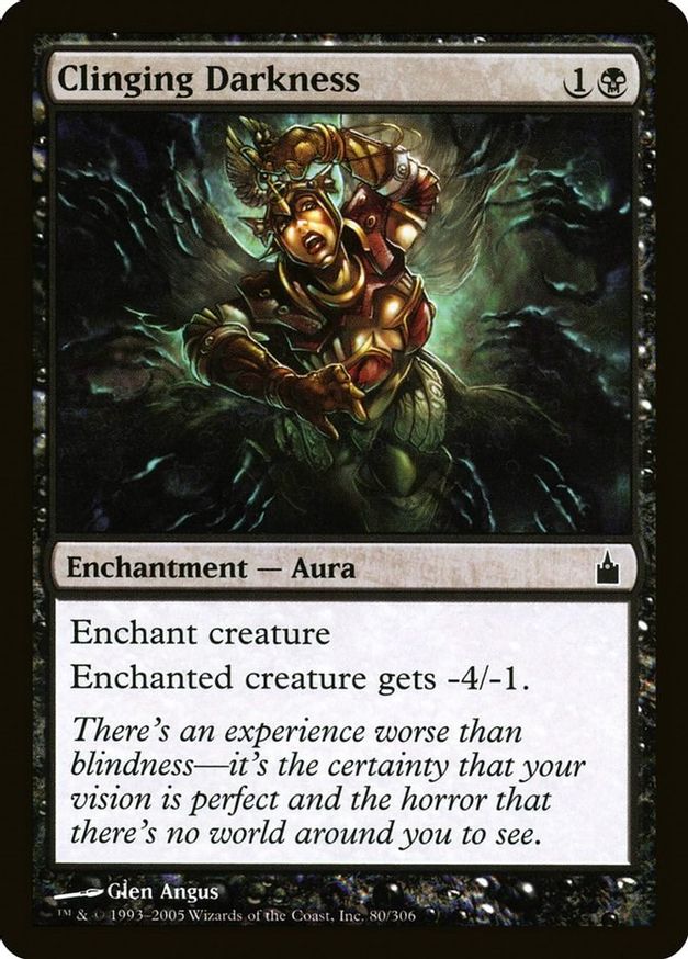 Clinging Darkness | 80 | Ravnica: City of Guilds