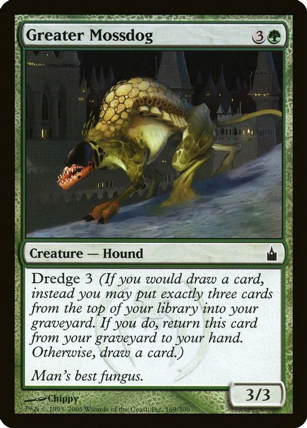 Greater Mossdog | 169 | Ravnica: City of Guilds