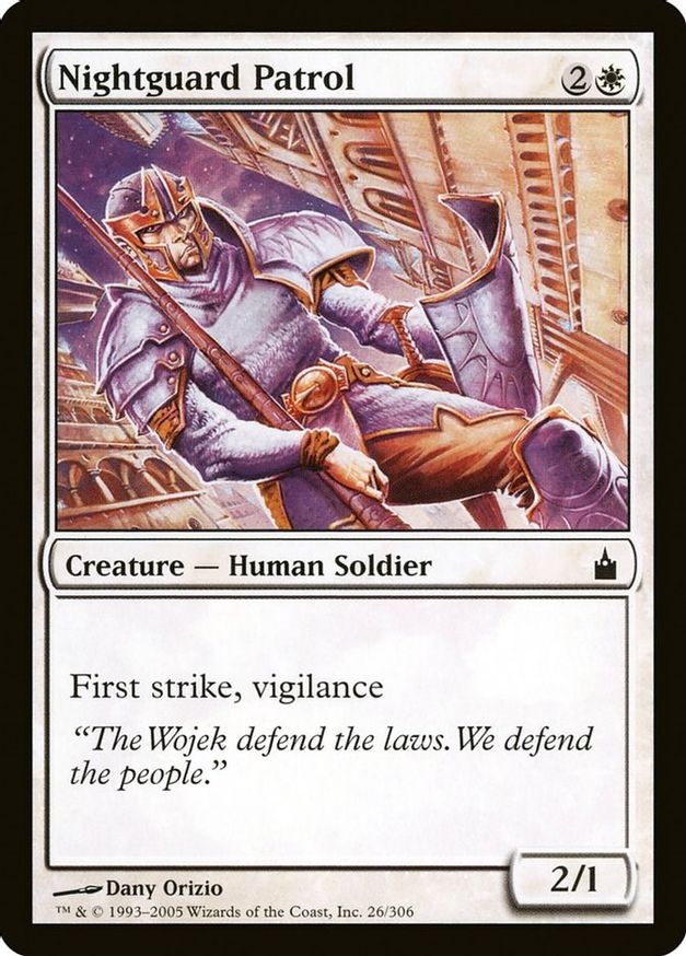 Nightguard Patrol | 26 | Ravnica: City of Guilds