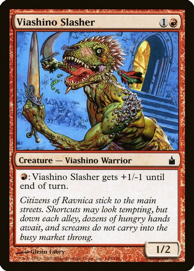 Viashino Slasher | 149 | Ravnica: City of Guilds