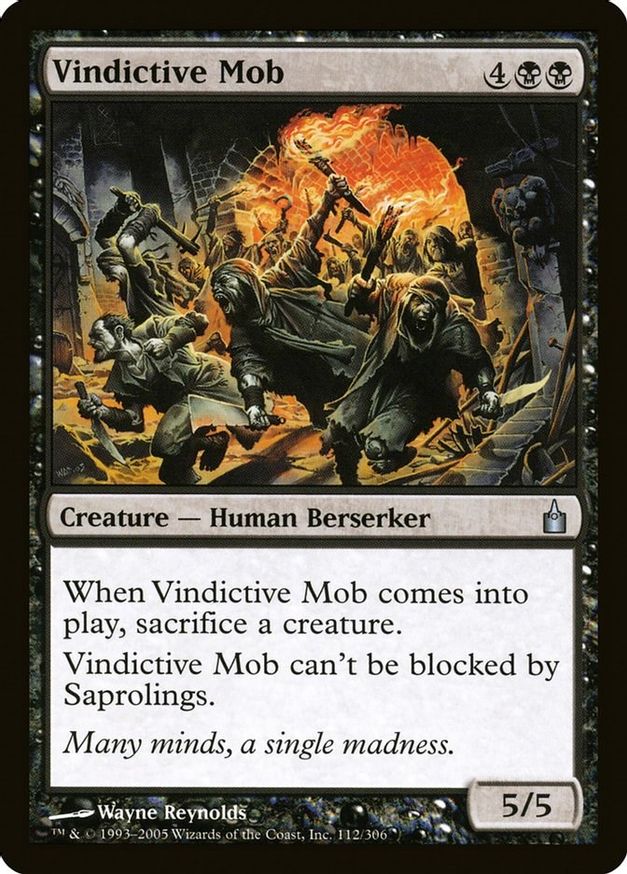 Vindictive Mob | 112 | Ravnica: City of Guilds