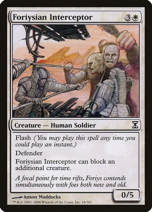 Foriysian Interceptor | 18 | Time Spiral