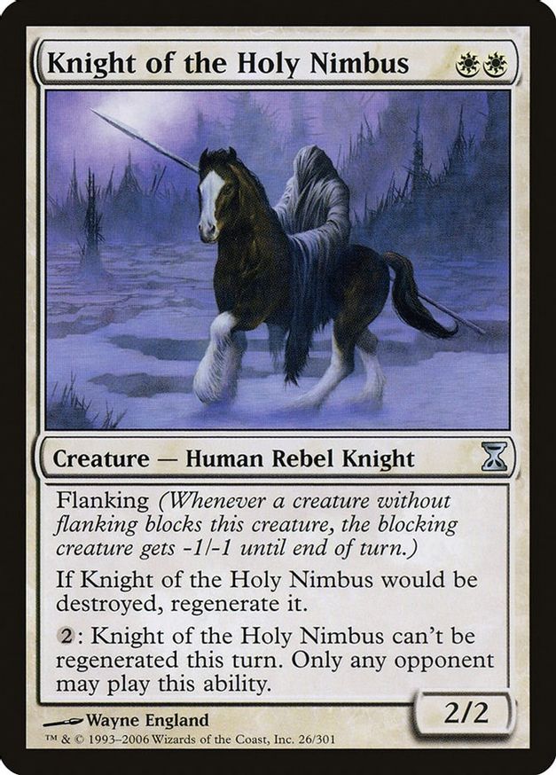 Knight of the Holy Nimbus | 26 | Time Spiral
