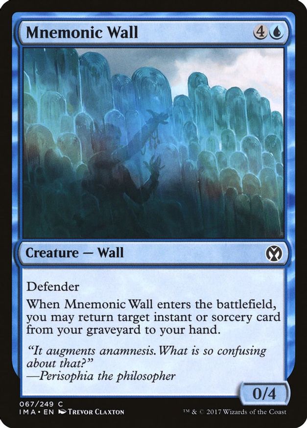 Mnemonic Wall | 67 | Iconic Masters