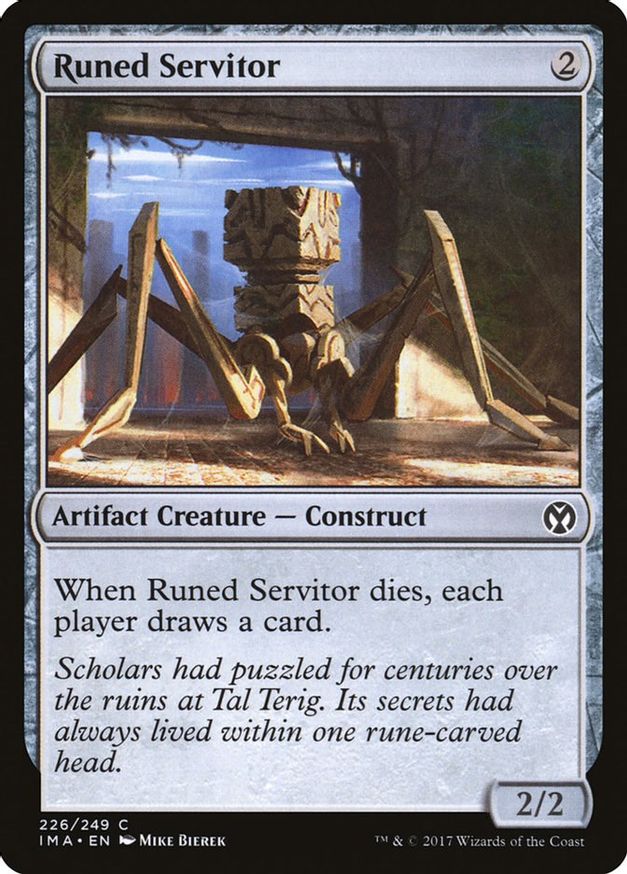 Runed Servitor | 226 | Iconic Masters