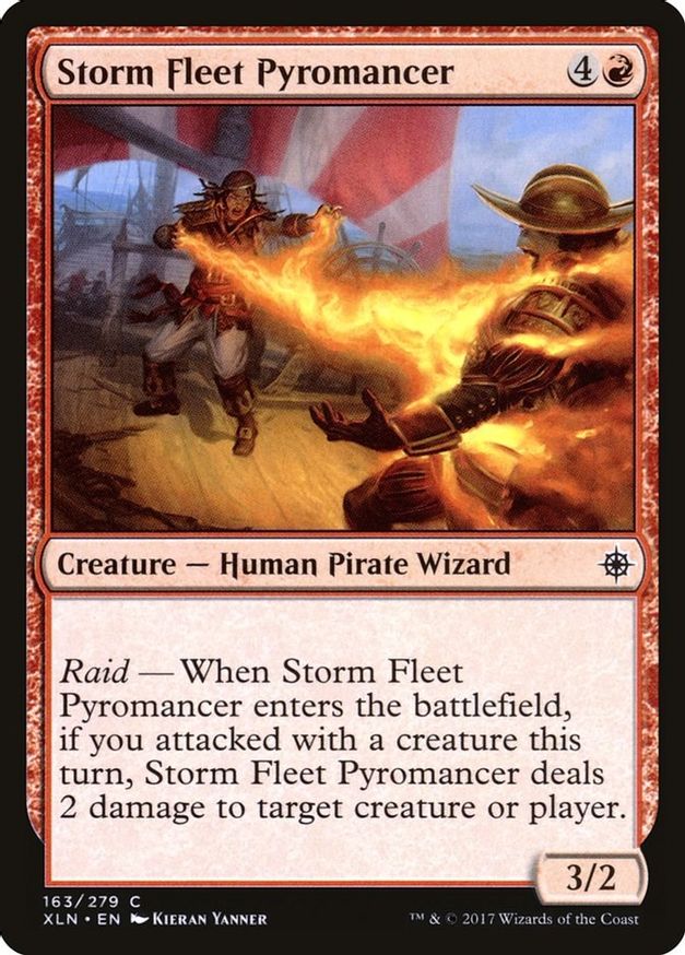 Storm Fleet Pyromancer | 163 | Ixalan