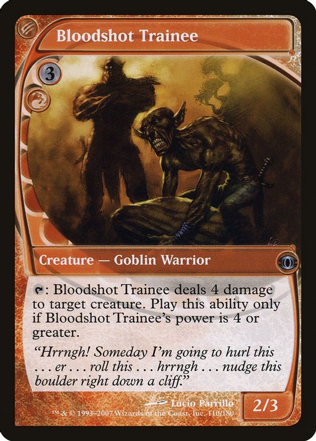 Bloodshot Trainee | 110 | Future Sight