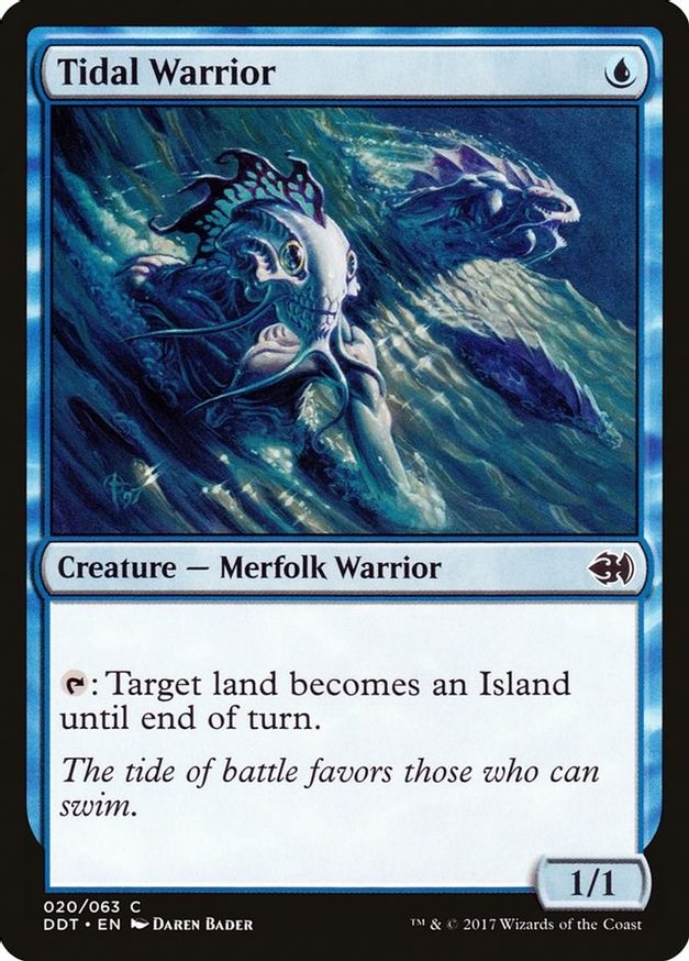 Tidal Warrior | 20 | Duel Decks: Merfolk vs. Goblins