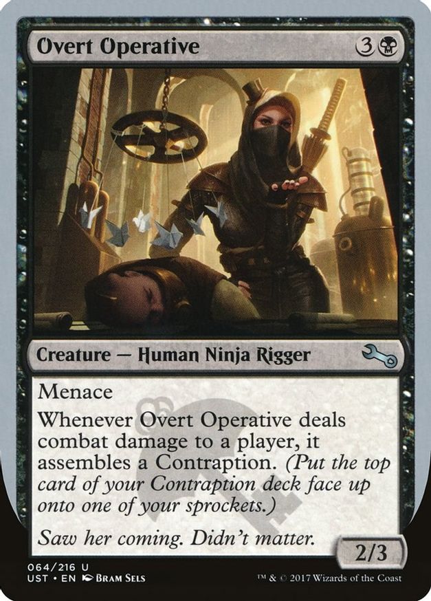 Overt Operative | 64 | Unstable