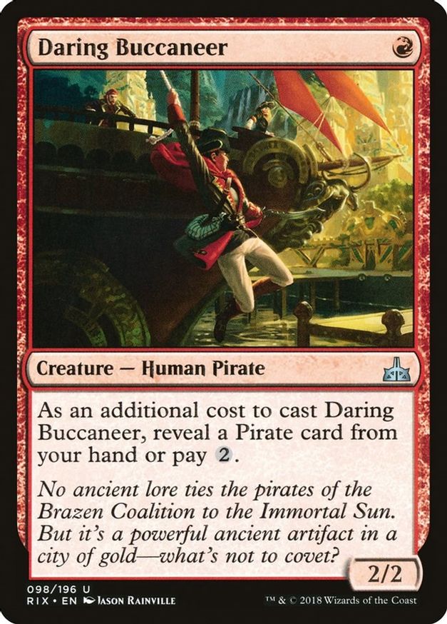 Daring Buccaneer | 98 | Rivals of Ixalan
