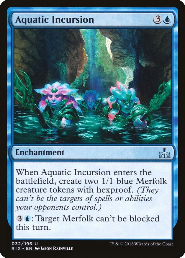 Aquatic Incursion | 32 | Rivals of Ixalan