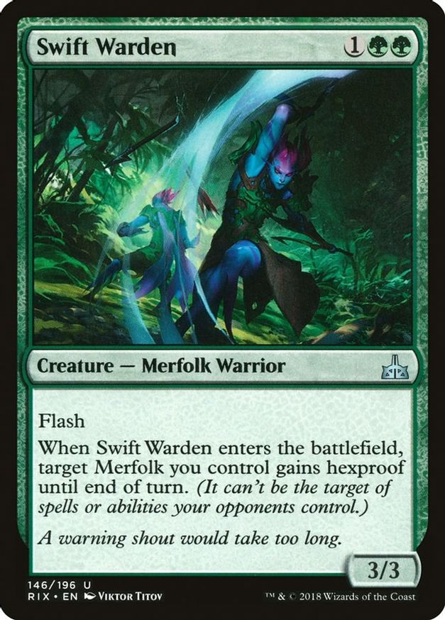 Swift Warden | 146 | Rivals of Ixalan