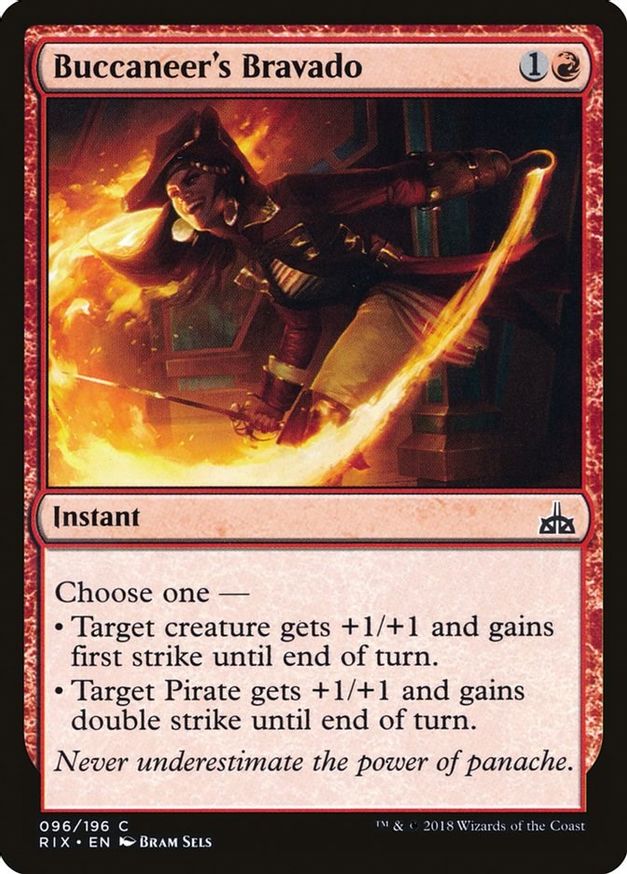Buccaneer's Bravado | 96 | Rivals of Ixalan