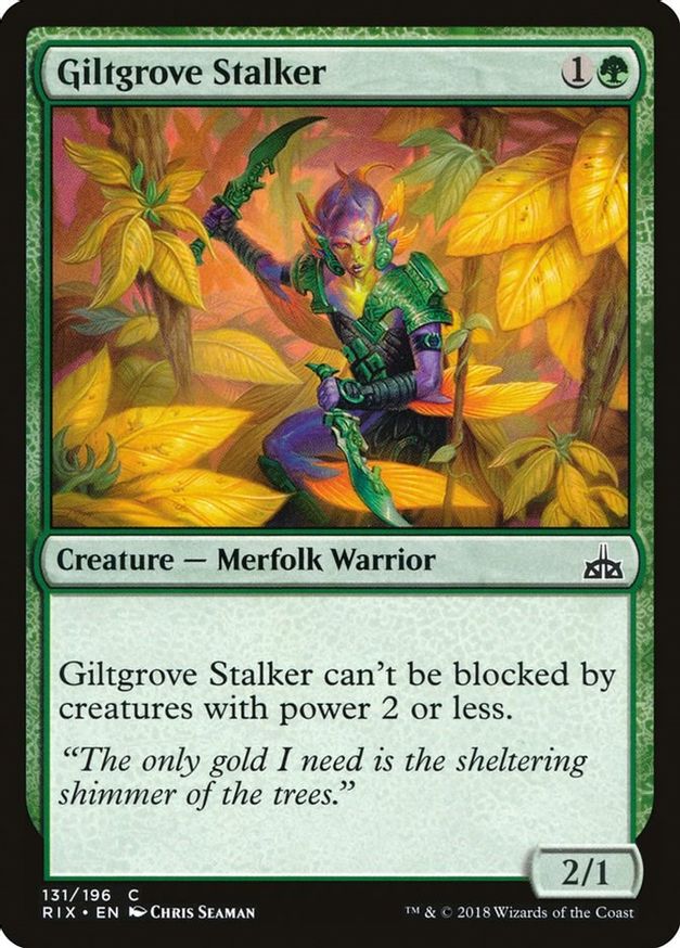 Giltgrove Stalker | 131 | Rivals of Ixalan