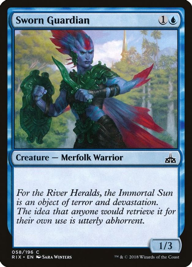 Sworn Guardian | 58 | Rivals of Ixalan