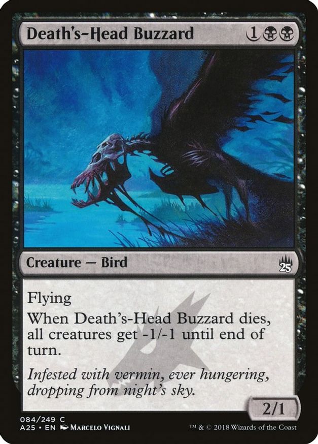 Death's-Head Buzzard | 84 | Masters 25