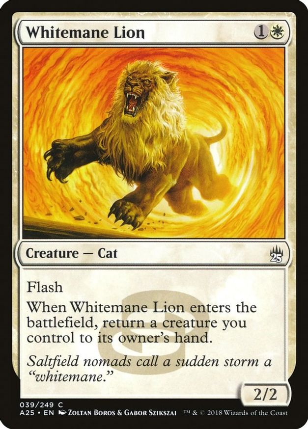 Whitemane Lion | 39 | Masters 25