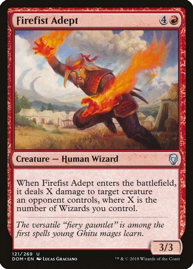 Firefist Adept | 121 | Dominaria