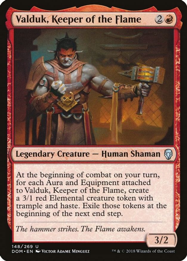 Valduk, Keeper of the Flame | 148 | Dominaria