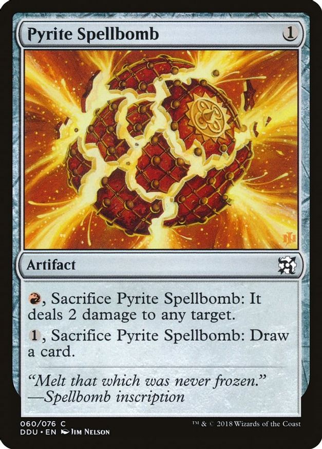 Pyrite Spellbomb | 60 | Duel Decks: Elves vs. Inventors