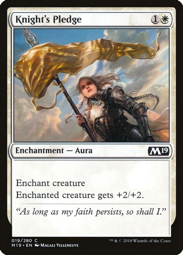 Knight's Pledge | 19 | Core Set 2019