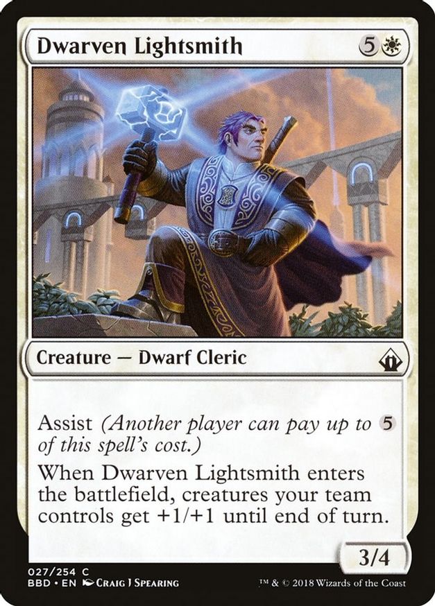 Dwarven Lightsmith | 27 | Battlebond