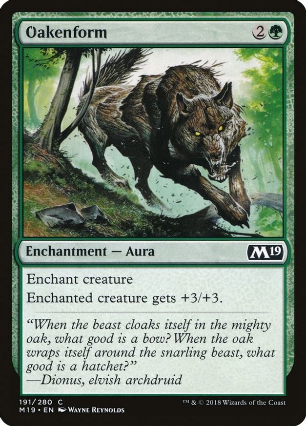 Oakenform | 191 | Core Set 2019