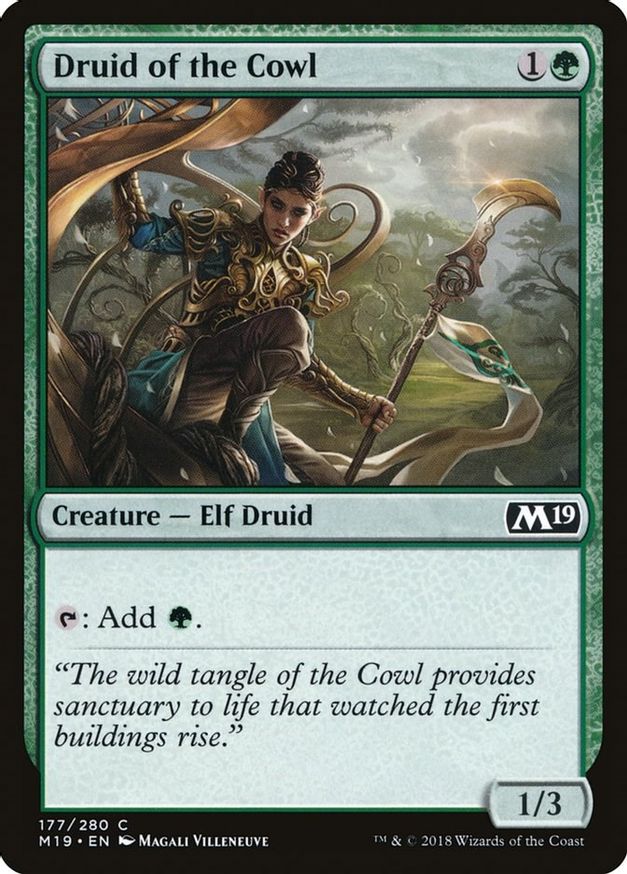 Druid of the Cowl | 177 | Core Set 2019