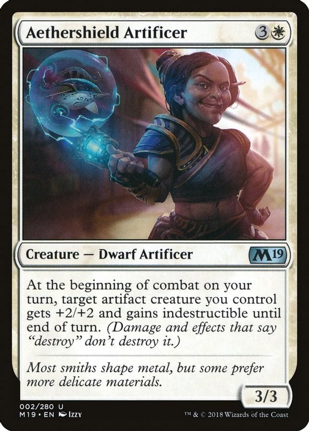 Aethershield Artificer | 2 | Core Set 2019