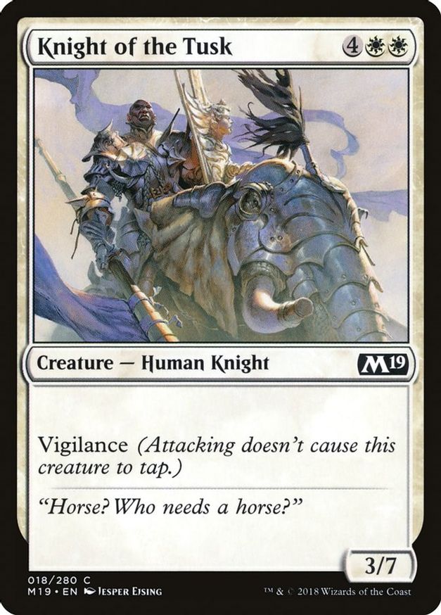 Knight of the Tusk | 18 | Core Set 2019