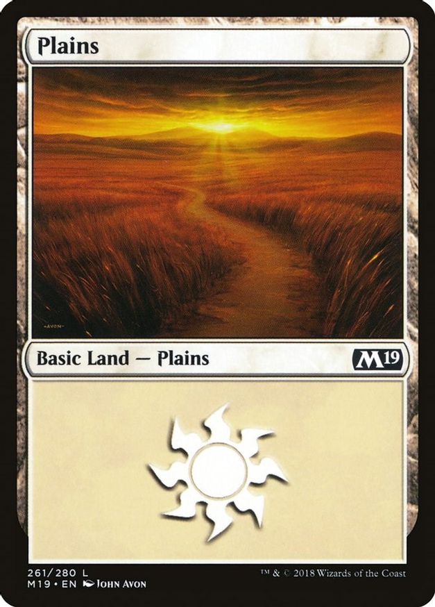 Plains (261) | Core Set 2019
