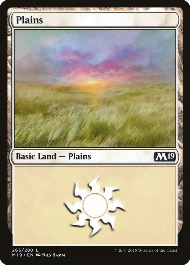 Plains (263) | Core Set 2019