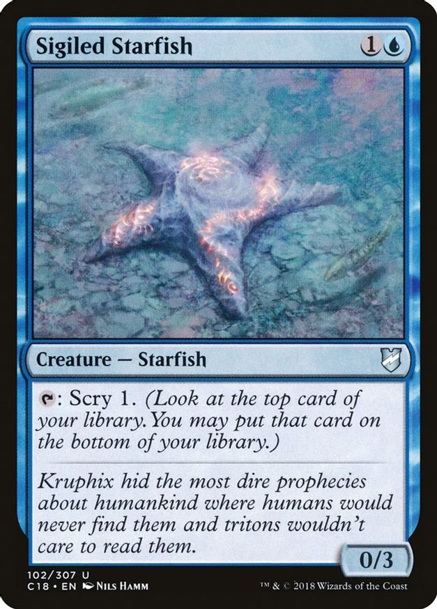 Sigiled Starfish | 102 | Commander 2018