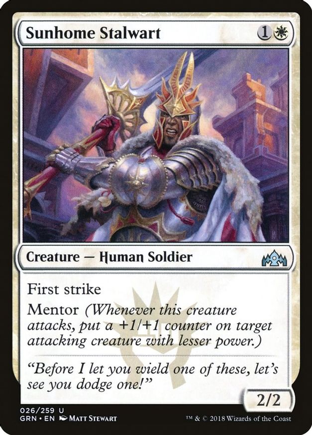 Sunhome Stalwart | 26 | Guilds of Ravnica