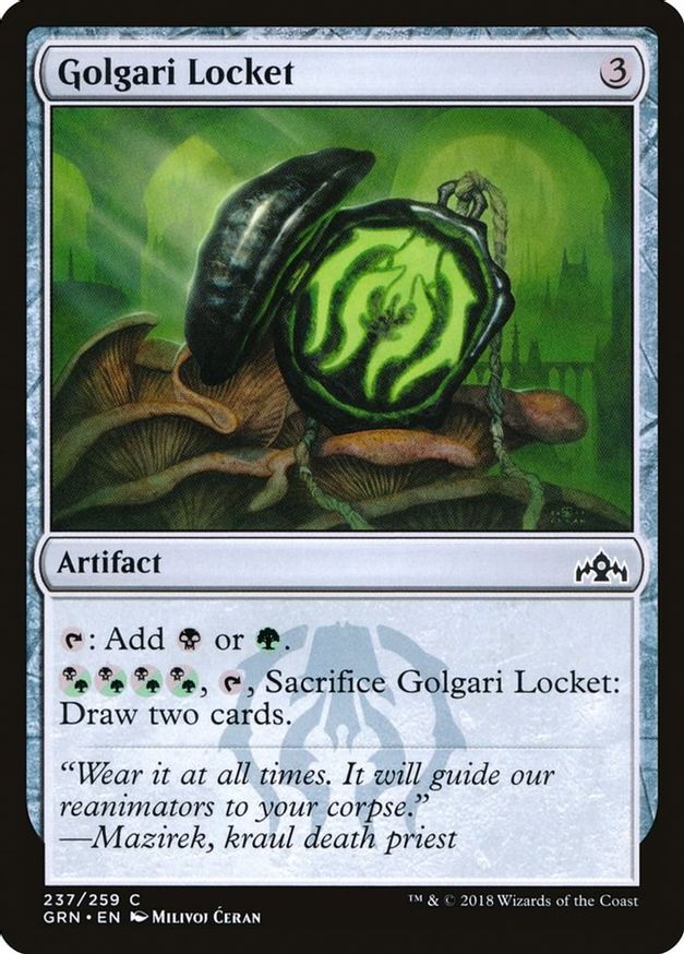 Golgari Locket | 237 | Guilds of Ravnica